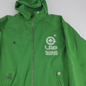 LRG Kids Boys Vibrant Green Zip-Up Jacket Size XL P-2703